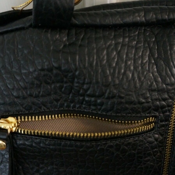 NWT Crizzapi Bolsas soft black leather handbag/tote/crossbody - Picture 5 of 12